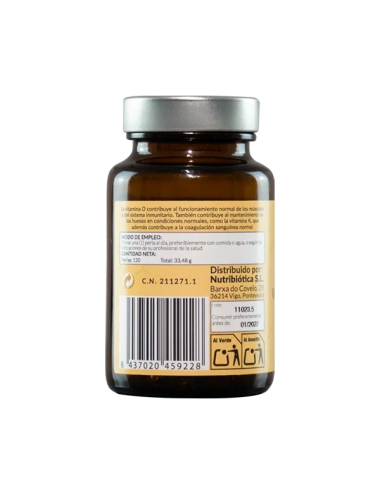 KIROOT VITAMINA D3 + K2 120...