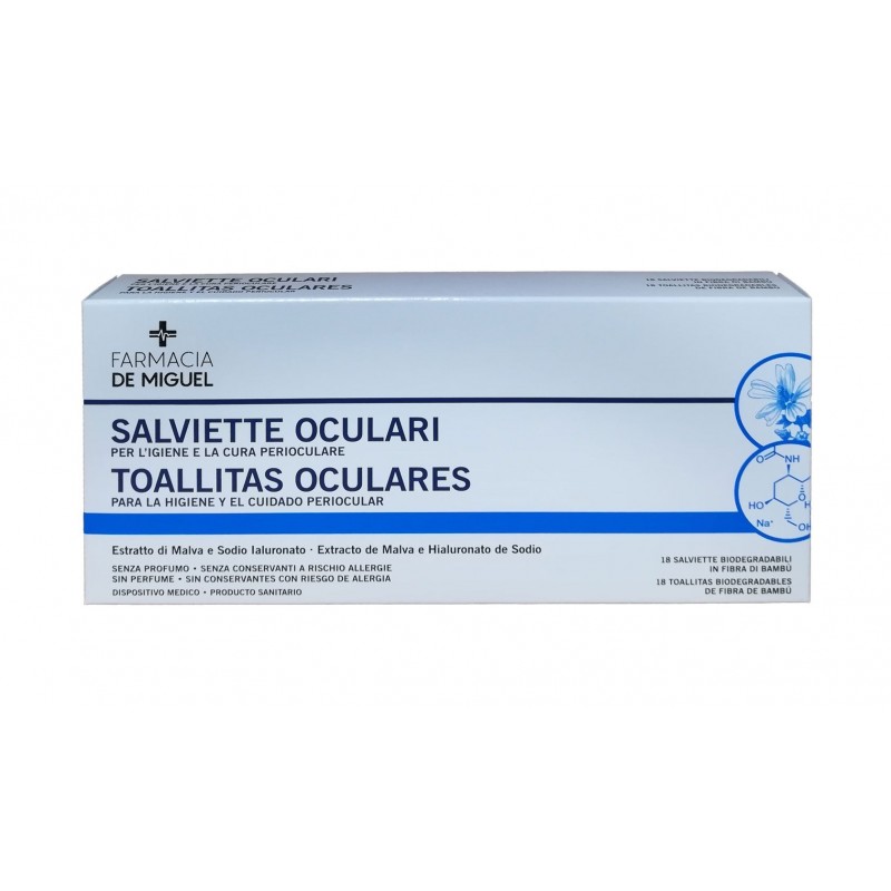 Toallitas para la limpieza ocular - Ibáñez Farmacia